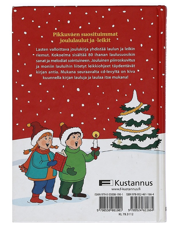 Lasten joululaulukirja - Kari, Virpi - Musiikki- ja elokuvakirjat - 10105397657 - 1