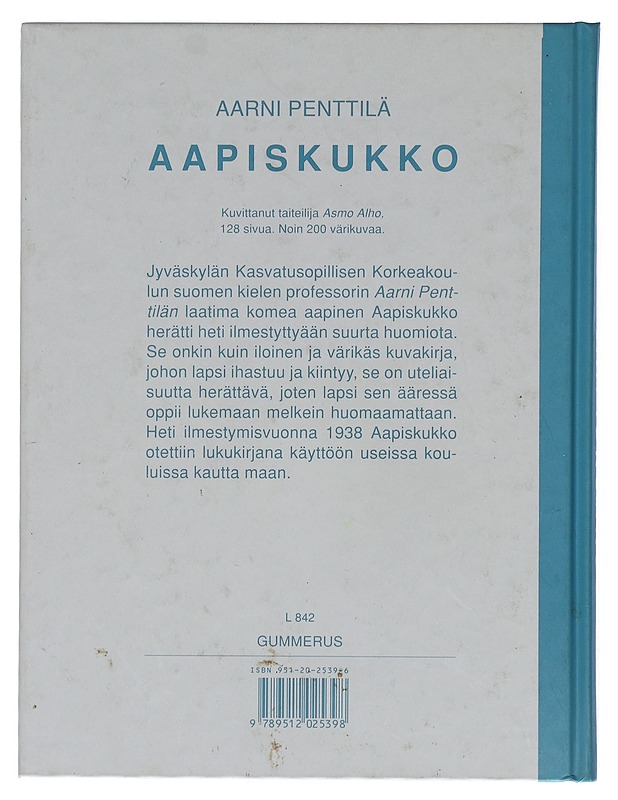 Aapiskukko - Penttilä, Aarni - Lastenkirjat - 10105397660 - 1