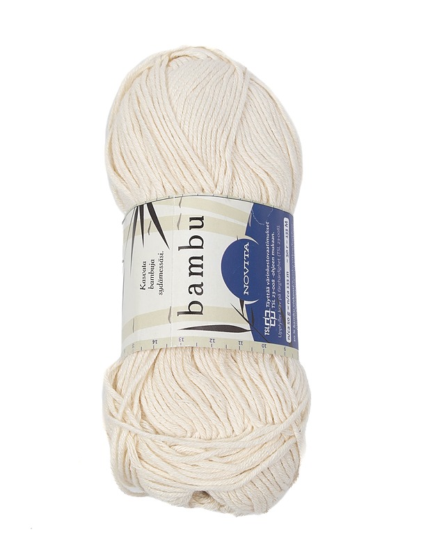 NOVITA bambulanka, 50g - 1 kerä - Käsityö - 10105397679 - 0