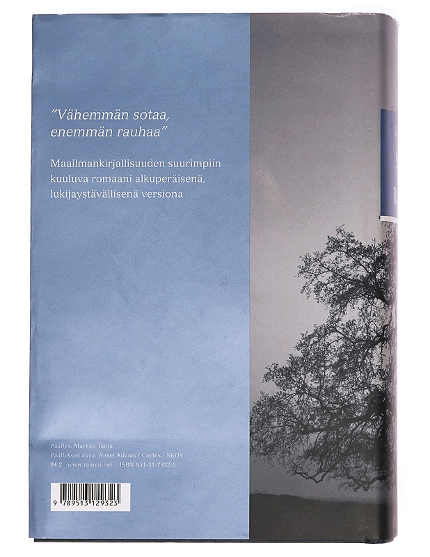Sota ja rauha - Tolstoi, Leo - Romaanit ja novellit - 10105397706 - 1