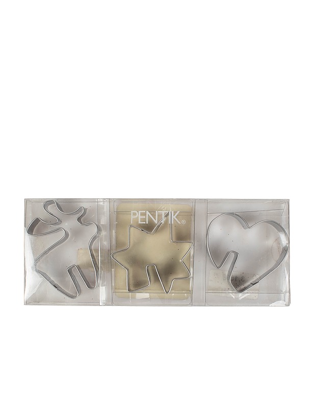 PENTIK koristepiparimuotti, 3 osaa - Joulutuotteet - 10105397709 - 0