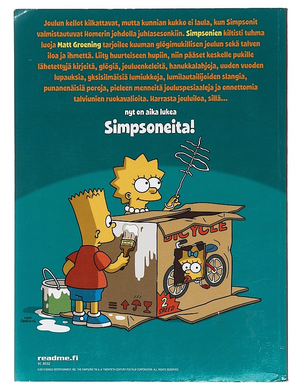Simpsonit : Homerin joulukirja - Laine, Henrik - Sarjakuvat - 10105397712 - 1