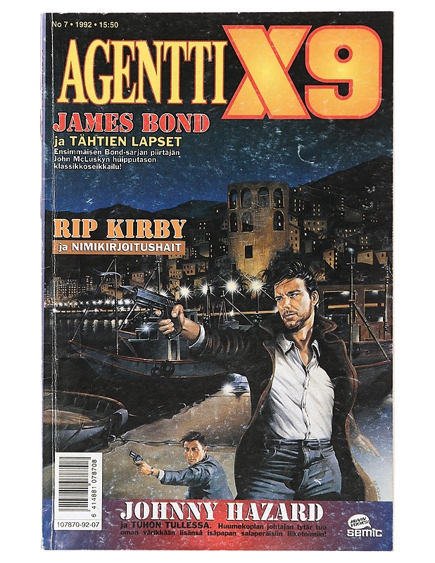 Agentti X9 No 7/1992 -Lawrence - Sarjakuvat - 10105397718 - 0