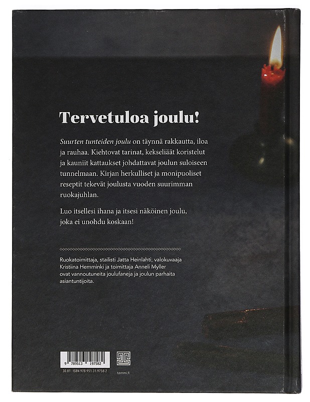 Suurten tunteiden joulu - Heinlahti, Jatta - Ruokakirjat - 10105397743 - 1