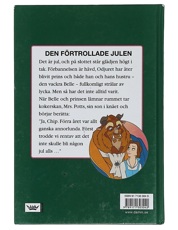 Skönheten och odjuret : den förtrollade julen -Johnsson, Annika - Lastenkirjat - 10105397769 - 1