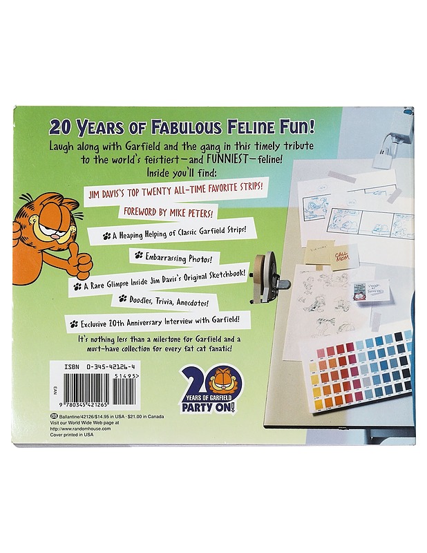 20 Years & Still Kicking! Garfield's Twentieth Anniversary Collection - Davis, Jim - Sarjakuvat - 10105397814 - 1