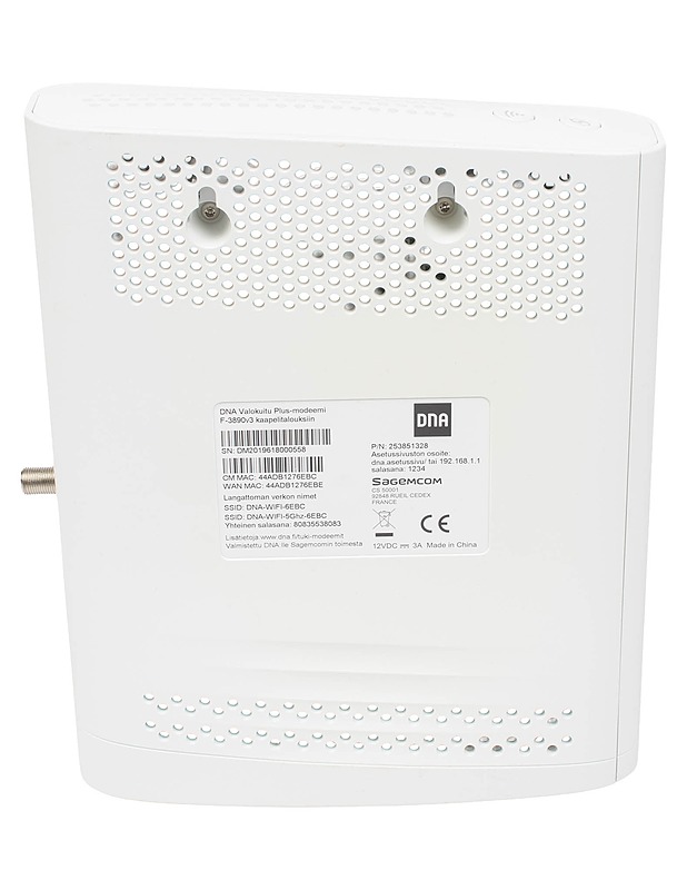 SAGEMCOM Valokuitu Plus-modeemi - Muu elektroniikka - 10105397844 - 4