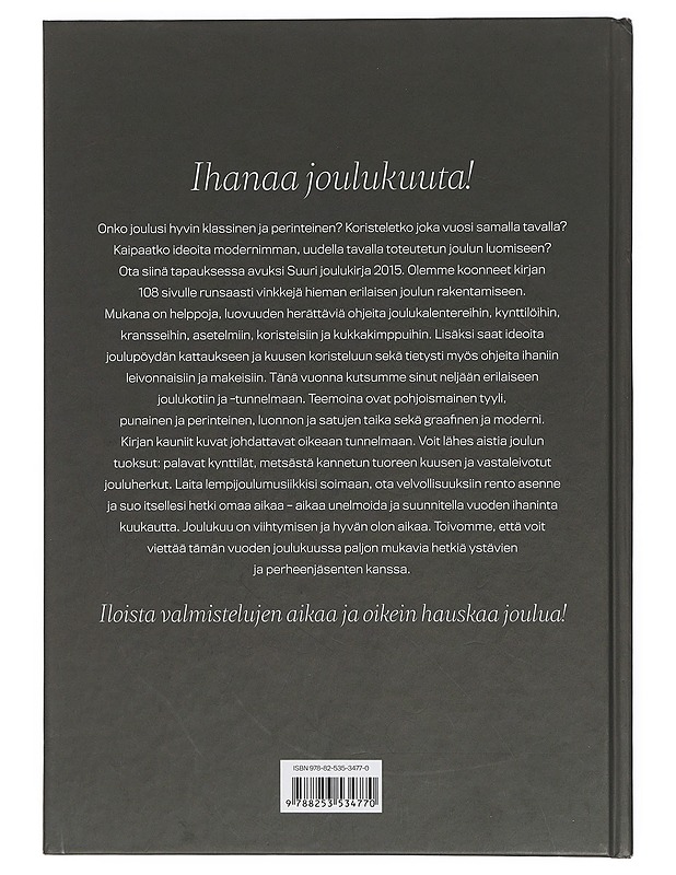 Suuri joulukirja : parhaat jouluideat 2015 - Kjr?, Lone - Harrastekirjat - 10105397865 - 1