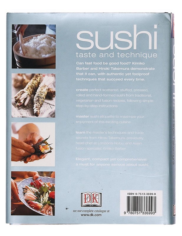 Sushi : taste and technique - Barber, Kimiko - Ruokakirjat - 10105397876 - 1