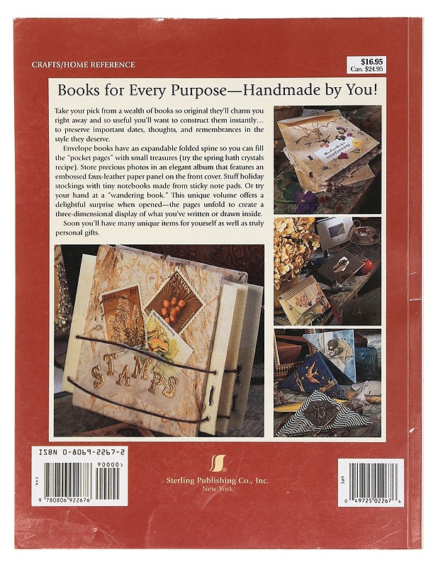 Handcrafted journals, albums, scrapbooks & more - Browning, Marie - Tietokirjat ja oppaat - 10105397900 - 1