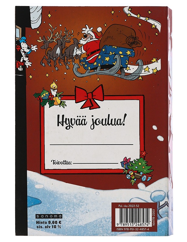 Joulu on taas - Hyyppä, Aki - Sarjakuvat - 10105397942 - 1