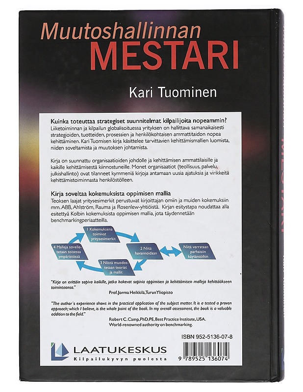 Muutoshallinnan mestari - Tuominen, Kari - Tietokirjat ja oppaat - 10105397955 - 1