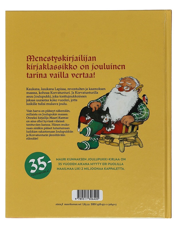 Joulupukki : kirja Joulupukin ja tonttujen puuhista Korvatunturilla - Kunnas, Mauri - Lastenkirjat - 10105397972 - 1