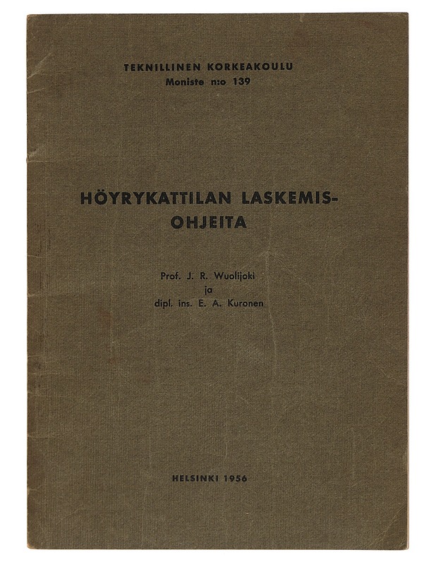 Höyrykattilan laskemisohjeita - J. R. Wuolijoki - Tietokirjat ja oppaat - 10105397996 - 0