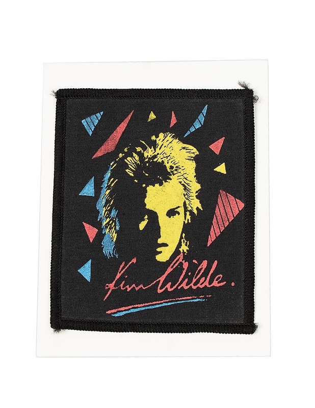 Vintage kangasmerkki - Kim Wilde - 1 kpl - Ompelu - 10105398069 - 0