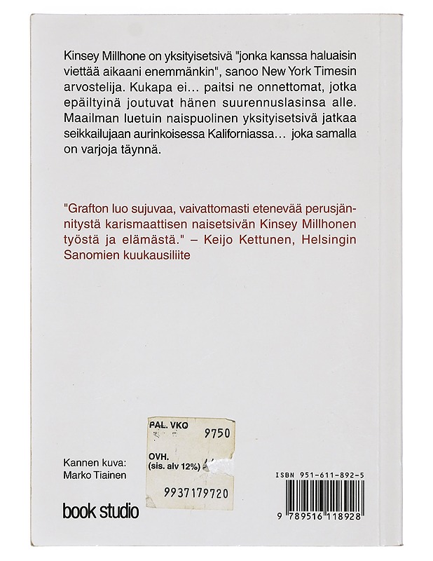 G niin kuin gangsteri - Grafton, Sue - Jännitys ja dekkarit - 10105398084 - 1
