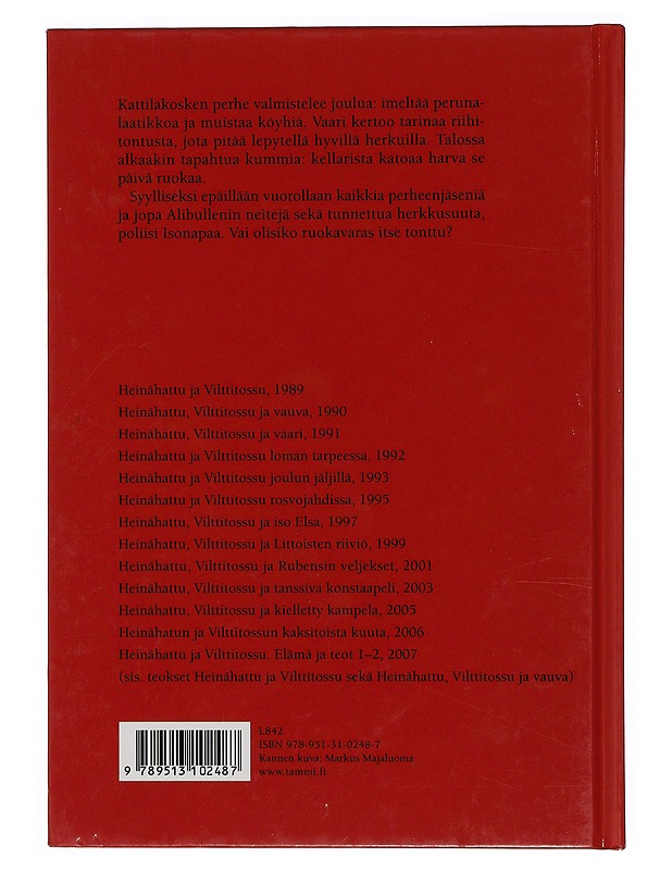 Heinähattu ja Vilttitossu joulun jäljillä - Nopola, Sinikka, Nopola, Tiina - Lastenkirjat - 10105398100 - 1