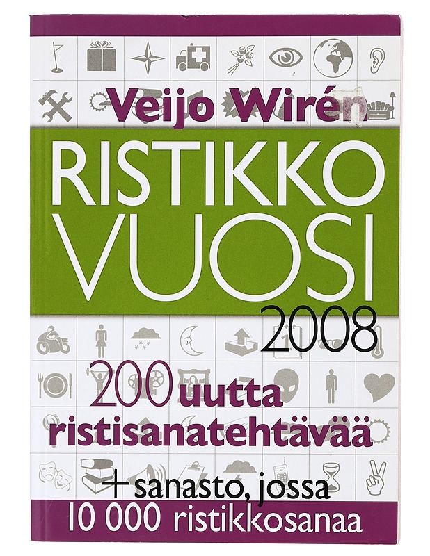 Ristikkovuosi 2008 - Wirén, Veijo - Harrastekirjat - 10105398107 - 0