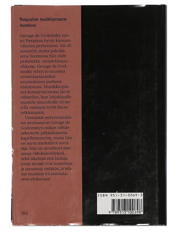 Hymyillen: George de Godzinskyn elämä - Anne-Marie Franck - Elämäkerrat ja muistelmat - 10105398110 - 1