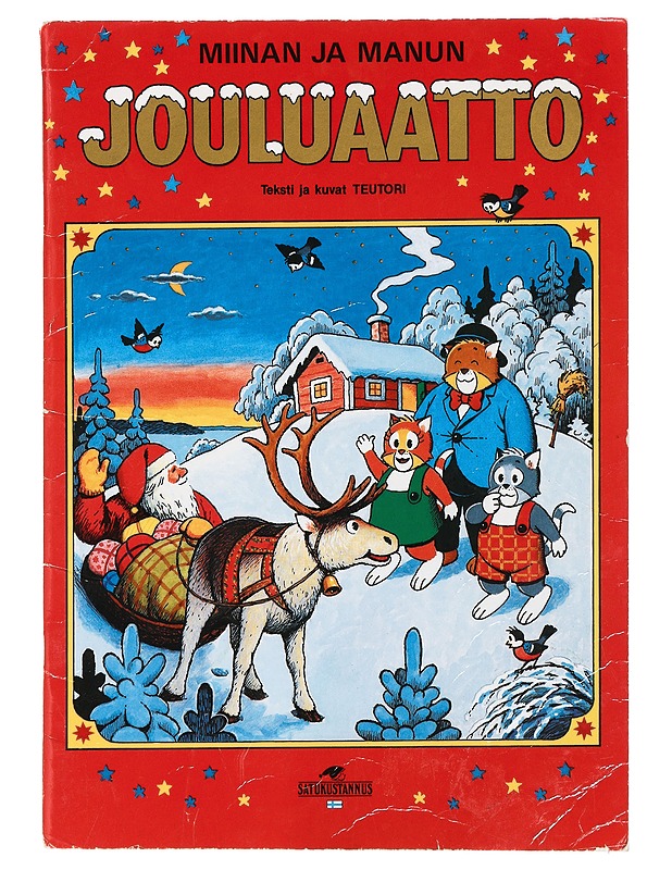 Miinan ja Manun jouluaatto -Teutori - Lastenkirjat - 10105398113 - 0