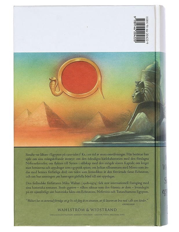 Sinuhe egyptiern  - Mika Waltar - Romaanit ja novellit - 10105398167 - 1