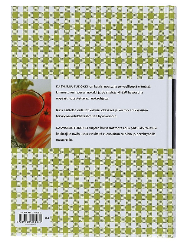 Kasvisruutukokki - Sundqvist, Inga-Britta - Ruokakirjat - 10105398182 - 1