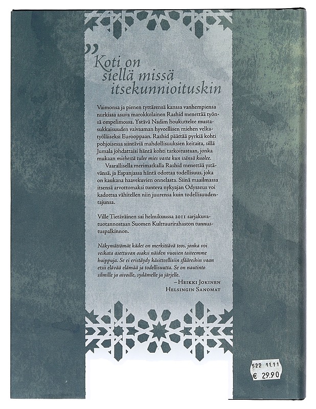Näkymättömät kädet - Ville Tietäväinen - Sarjakuvat - 10105398191 - 1