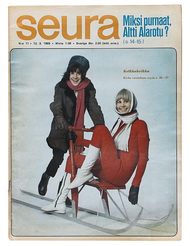 Seura N:o 11 ; 1969 - Harrastekirjat - 10105398197 - 0