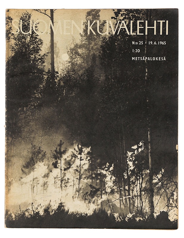 Suomen kuvalehti N:o 25 ; 19.6. 1965 - Harrastekirjat - 10105398202 - 0