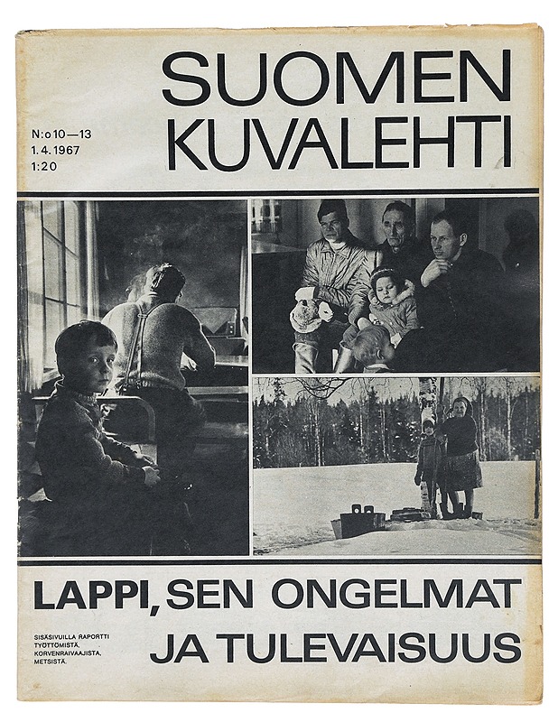 Suomen kuvalehti N:o 1-13 ; 1.4. 1967/1:20 - Harrastekirjat - 10105398206 - 0