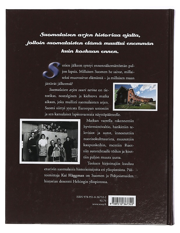 Suomalaisen arjen suuri tarina - Mäkinen, Anssi - Historiakirjat - 10105398229 - 1