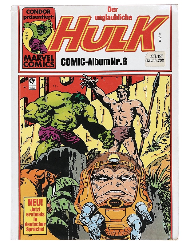 Hulk_ Comic-album nr 6 - Sarjakuvat - 10105398230 - 0