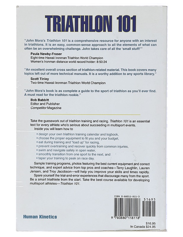 Triathlon 101 - John Mora - Tietokirjat ja oppaat - 10105398228 - 1