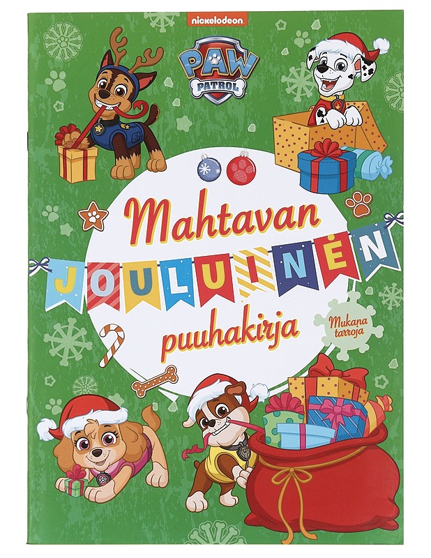 Paw Patrol: Mahtavan Jouluinen Puuhakirja - Joulukirjat - 10105398242 - 0