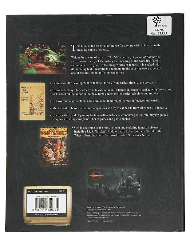 The ultimate encyclopedia of fantasy - David Pringle (toim.) - Tietokirjat ja oppaat - 10105398259 - 1