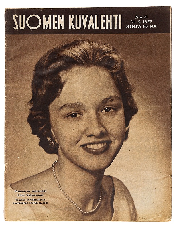 Suomen kuvalehti N:o 21 ; 24.5. 1958 - Harrastekirjat - 10105398274 - 0