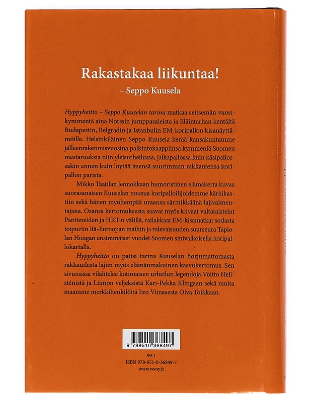 Hyppyheitto : Seppo Kuuselan tarina - Kuusela, Seppo - Elämäkerrat ja muistelmat - 10105398275 - 1