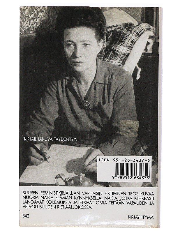 Ei yksin hengestä - Beauvoir, Simone de - Romaanit ja novellit - 10105398310 - 1