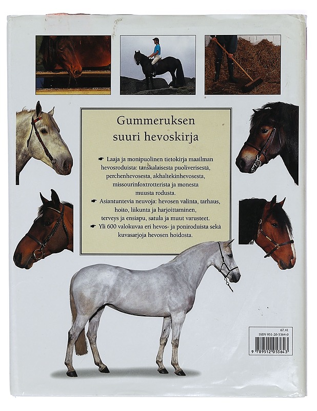 Gummeruksen suuri hevoskirja - Draper, Judith - Tietokirjat ja oppaat - 10105398319 - 1