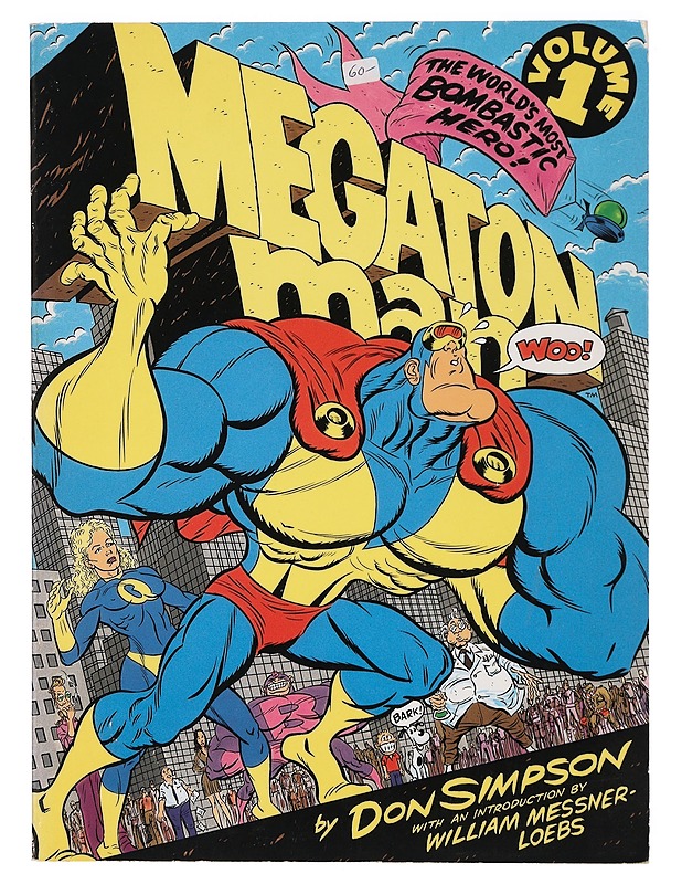 Megaton Man Vol. 1 - Simpson, Donald - Sarjakuvat - 10105398339 - 0