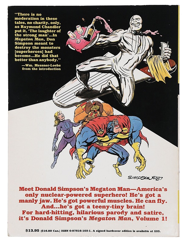 Megaton Man Vol. 1 - Simpson, Donald - Sarjakuvat - 10105398339 - 1