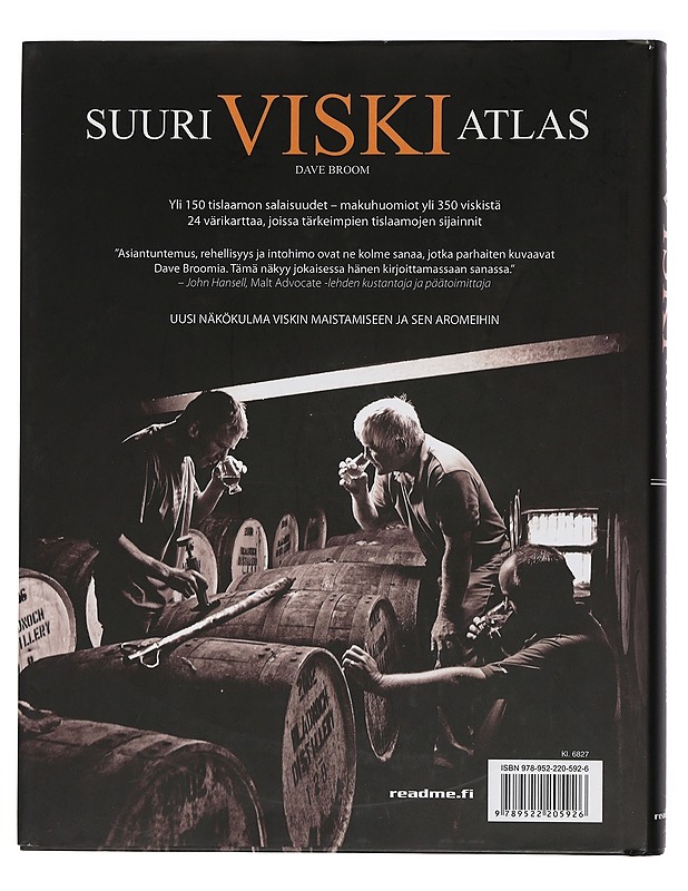 Suuri viskiatlas - Broom, Dave - Harrastekirjat - 10105398350 - 1