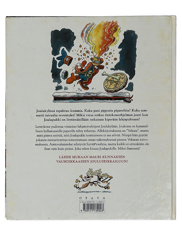Joulupukki ja noitarumpu - Kunnas, Mauri - Lastenkirjat - 10105398380 - 1