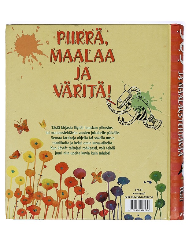 365 kivaa piirustus- ja maalaustehtävää - Watt, Fiona - Tietokirjat ja oppaat - 10105398385 - 1