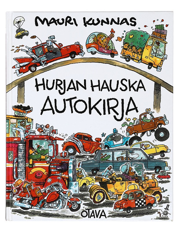 Hurjan hauska autokirja - Kunnas, Mauri - Lastenkirjat - 10105398384 - 0