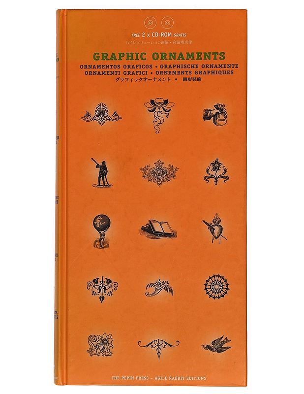 Graphic ornaments = Ornamentos graficos = Graphische Ornamente = Ornamenti grafici = Ornements graphiques - Tietokirjat ja oppaat - 10105398395 - 0