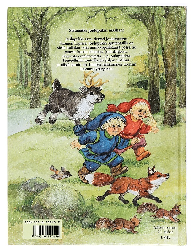 Joulumaan tonttujen tarinat - Heli Karjalainen - Lastenkirjat - 10105398414 - 1