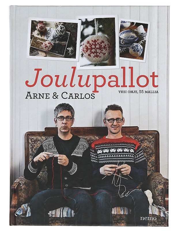 Joulupallot : yksi ohje, 55 mallia - Arne - Käsityökirjat - 10105398424 - 0