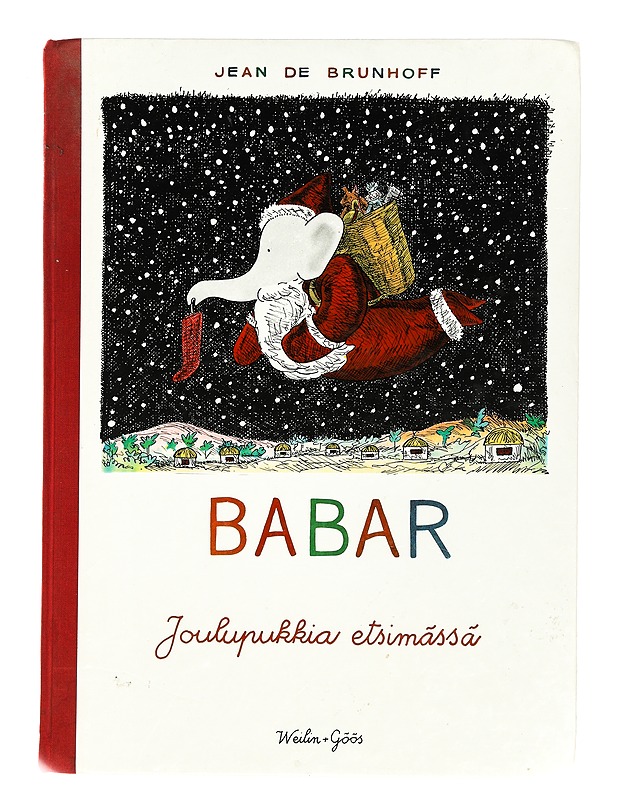 Babar Joulupukkia etsimässä - Brunhoff, Jean de - Lastenkirjat - 10105398444 - 0