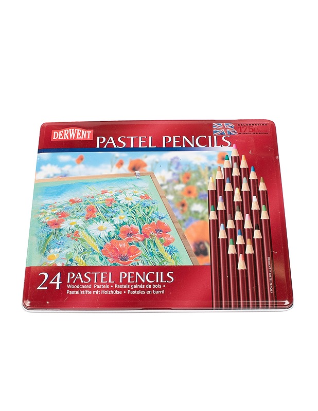 DERWENT Pastel pastellivärikynät, 24 kpl - Askartelu - 10105398443 - 0